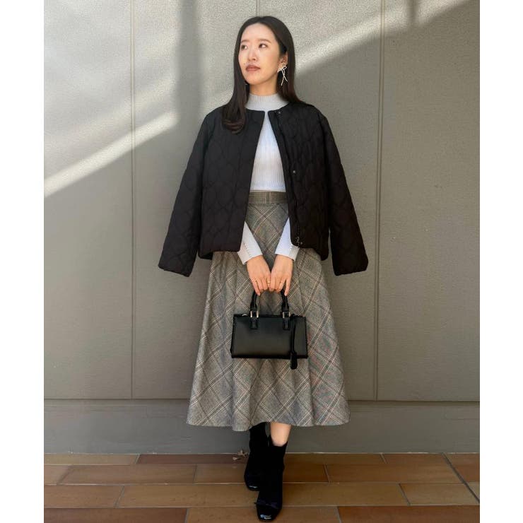 【撥水・大人可愛い】リボンキルティングジャケット | Couture brooch | 詳細画像26 