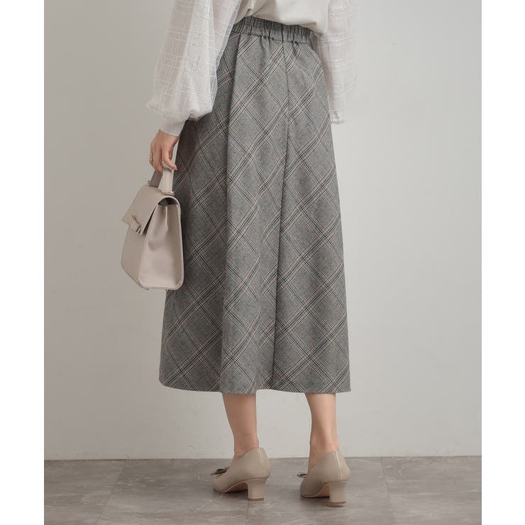 【通勤・大人可愛い】TRチェックスカート | Couture brooch | 詳細画像6 