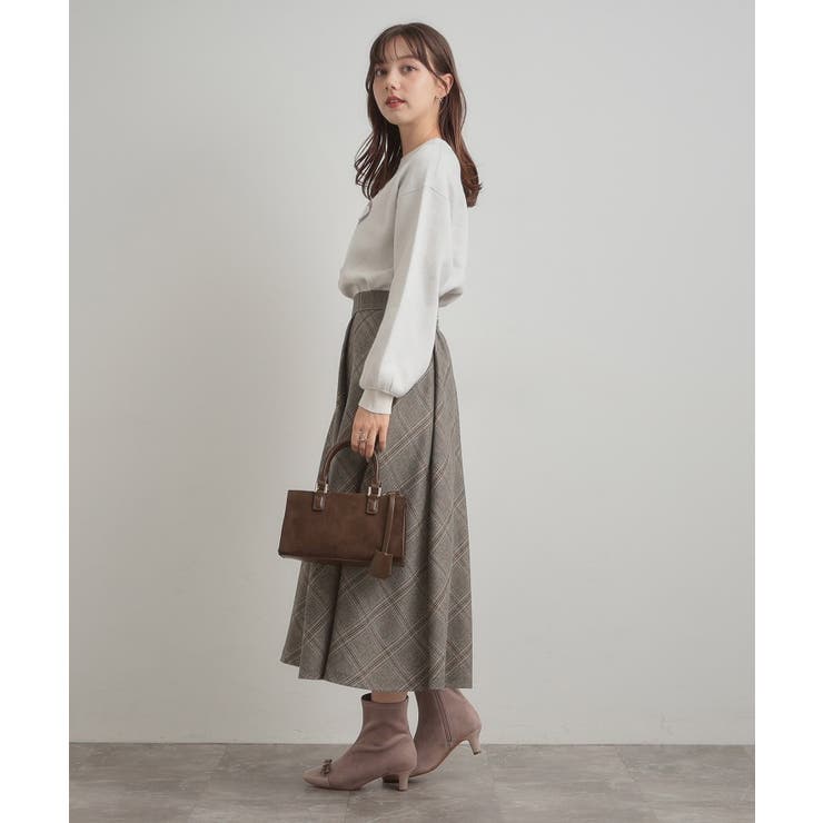 【通勤・大人可愛い】TRチェックスカート | Couture brooch | 詳細画像12 