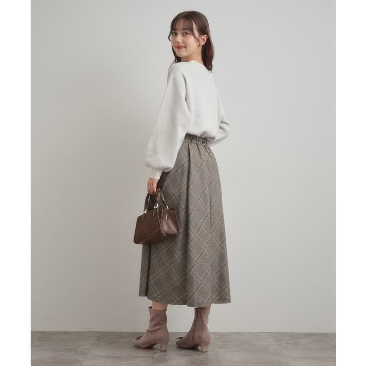 【通勤・大人可愛い】TRチェックスカート | Couture brooch | 詳細画像13 