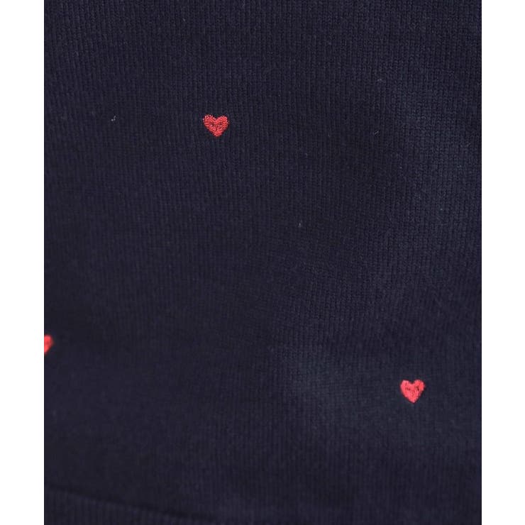 【着映え】ハートドットラメ刺繍ニット | Couture brooch | 詳細画像39 