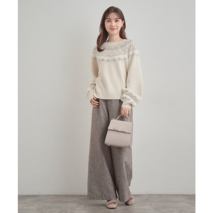 【着映え】求心フェザーニット | Couture brooch | 詳細画像2 