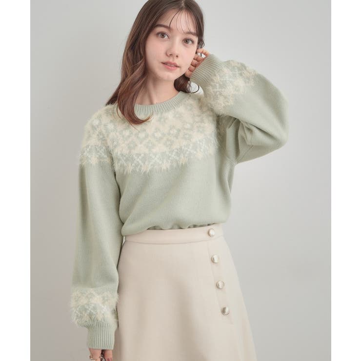 【着映え】求心フェザーニット | Couture brooch | 詳細画像18 