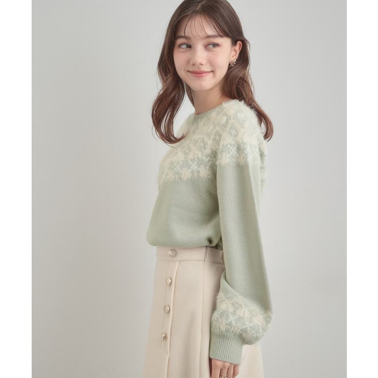 【着映え】求心フェザーニット | Couture brooch | 詳細画像19 