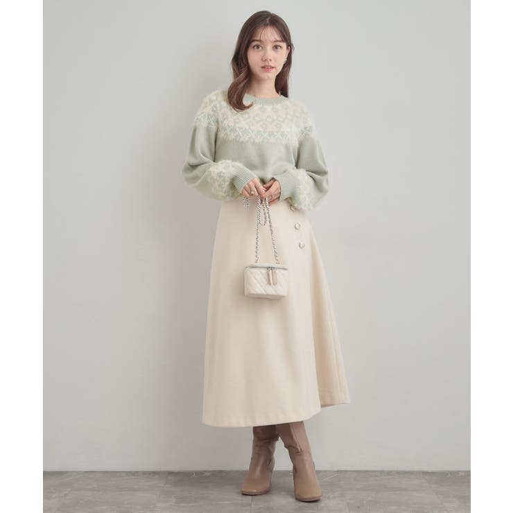 【着映え】求心フェザーニット | Couture brooch | 詳細画像15 