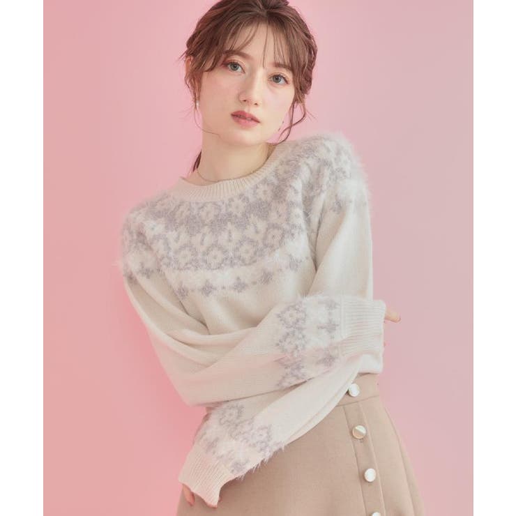 【着映え】求心フェザーニット | Couture brooch | 詳細画像10 