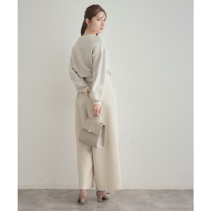 【パール調・ビジューデザイン】華やかロゴニット | Couture brooch | 詳細画像4 