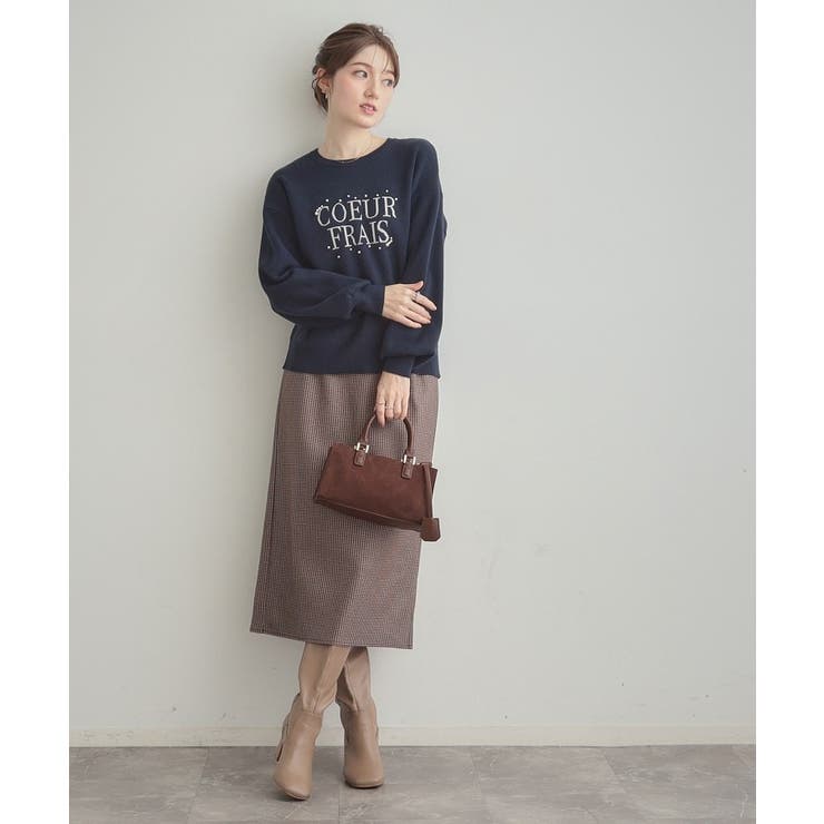 【パール調・ビジューデザイン】華やかロゴニット | Couture brooch | 詳細画像24 