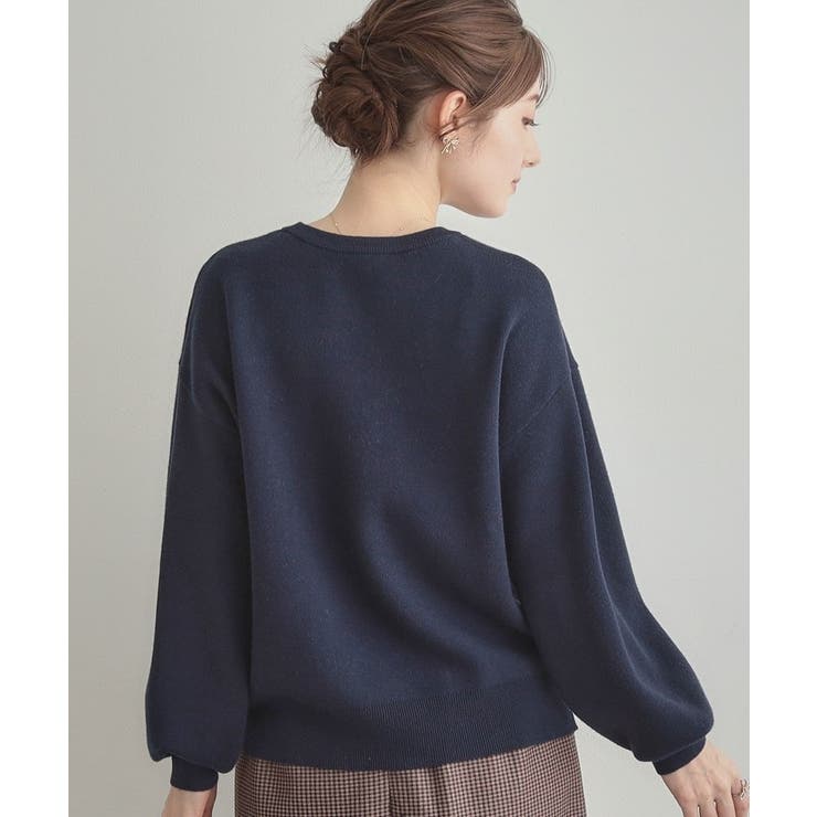 【パール調・ビジューデザイン】華やかロゴニット | Couture brooch | 詳細画像43 