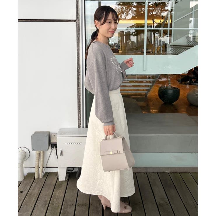 【パール調・ビジューデザイン】華やかロゴニット | Couture brooch | 詳細画像20 