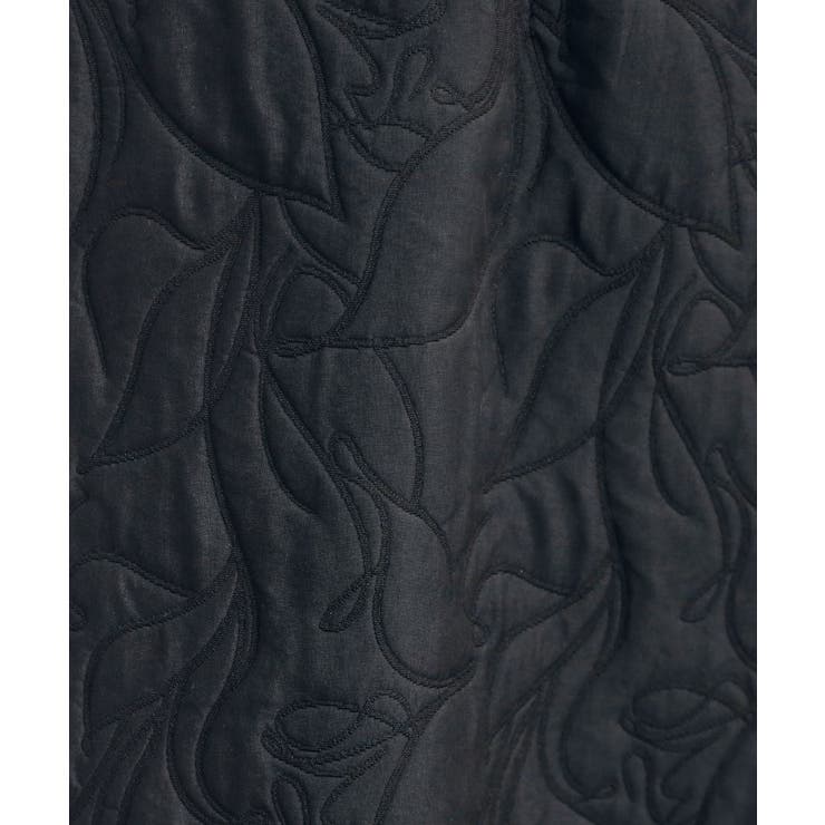 【洗える】リーフジャカード フレアスカート | Couture brooch | 詳細画像22 