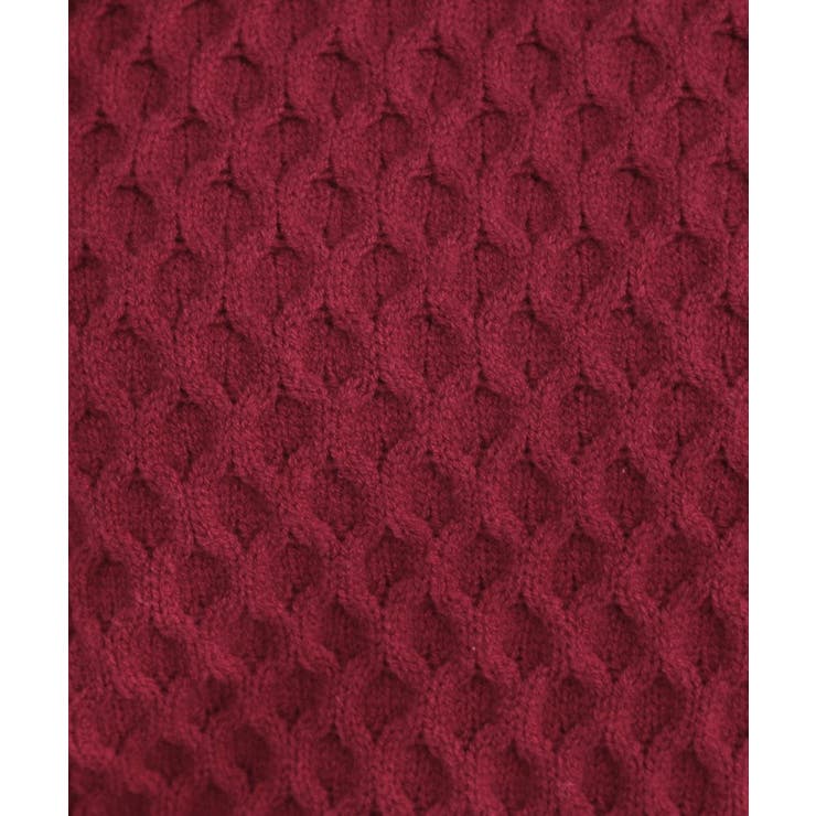 【きれいめ】パール調デザイン アラン柄ニット | Couture brooch | 詳細画像39 