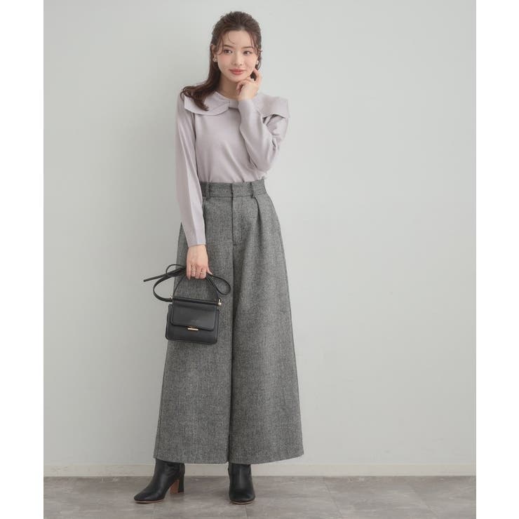 【着映え】リボンカラー デザインニット | Couture brooch | 詳細画像11 