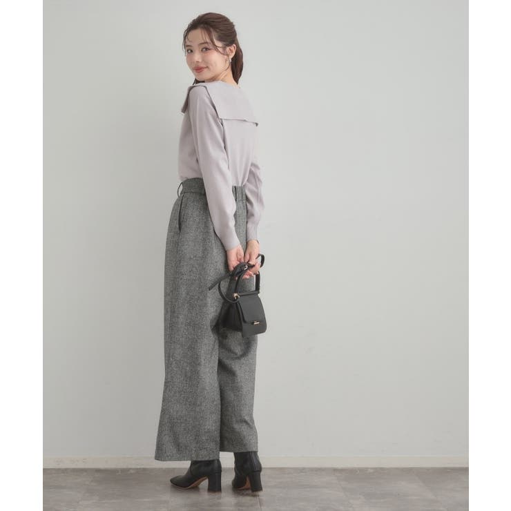 【着映え】リボンカラー デザインニット | Couture brooch | 詳細画像13 