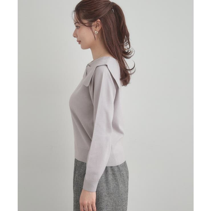 【着映え】リボンカラー デザインニット | Couture brooch | 詳細画像40 