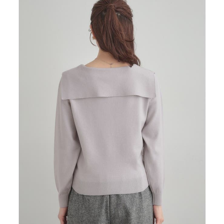 【着映え】リボンカラー デザインニット | Couture brooch | 詳細画像41 