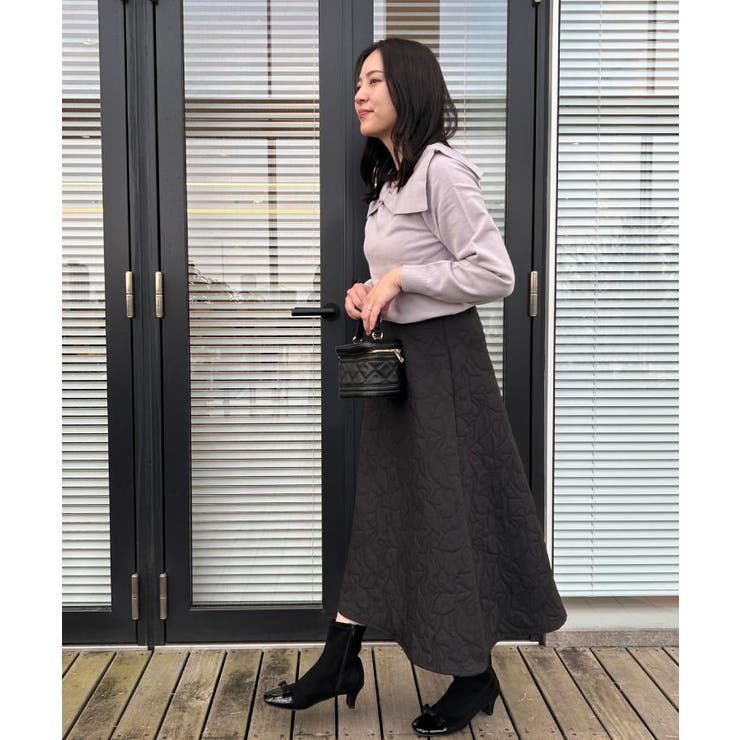 【着映え】リボンカラー デザインニット | Couture brooch | 詳細画像23 