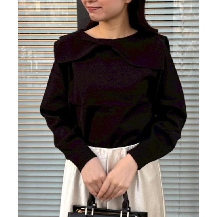 【着映え】リボンカラー デザインニット | Couture brooch | 詳細画像35 