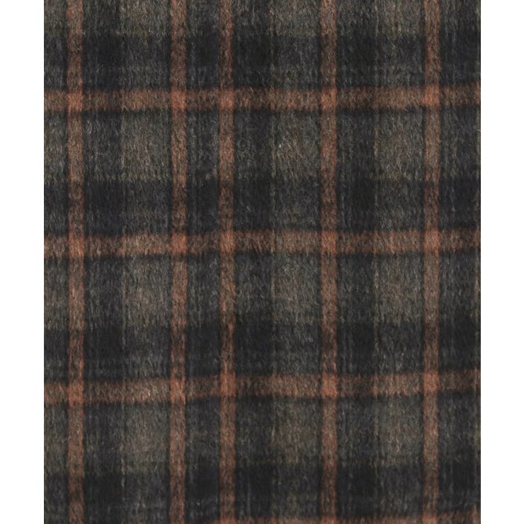 シャギーチェックIラインスカート | Couture brooch | 詳細画像14 