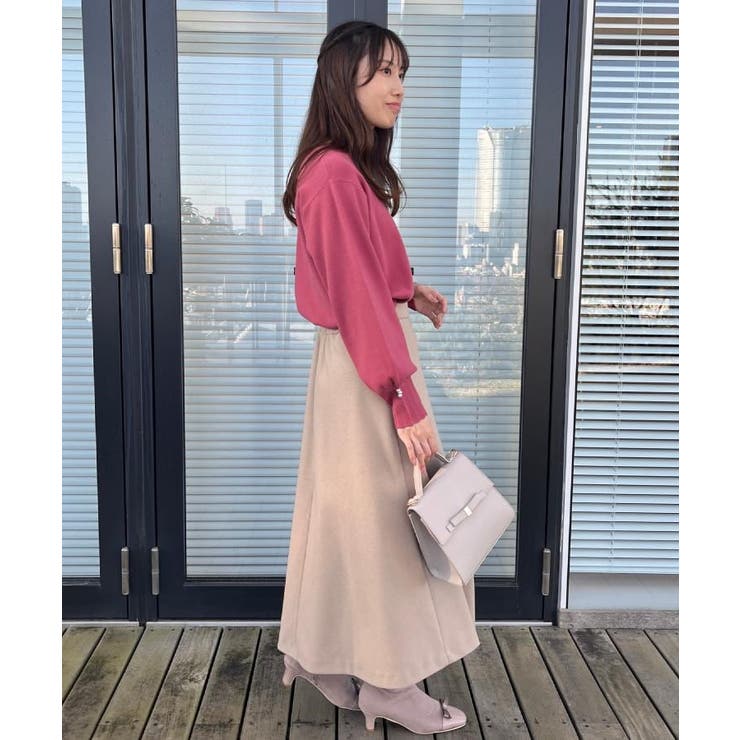 【洗える/スカラデザイン】パフスリーブ ニット | Couture brooch | 詳細画像38 