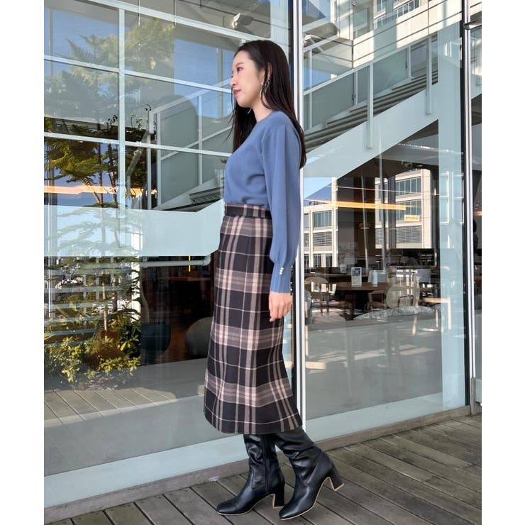 【洗える/スカラデザイン】パフスリーブ ニット | Couture brooch | 詳細画像52 