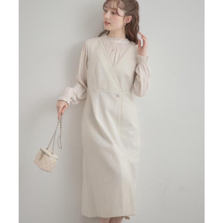 【ハレの日・通勤】フリンジツイードジャンスカ | Couture brooch | 詳細画像7 