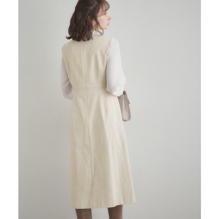 【ハレの日・通勤】フリンジツイードジャンスカ | Couture brooch | 詳細画像5 