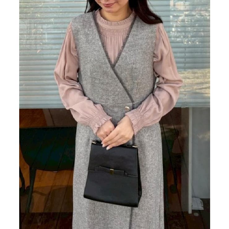 【ハレの日・通勤】フリンジツイードジャンスカ | Couture brooch | 詳細画像23 