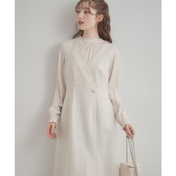 【ハレの日・通勤】フリンジツイードジャンスカ | Couture brooch | 詳細画像9 