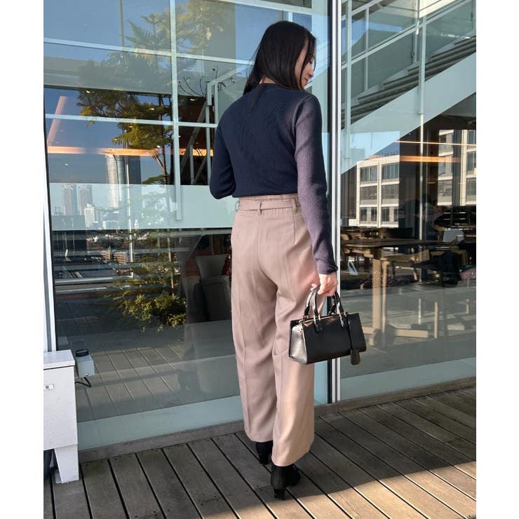 【洗える・着映え】袖リボン リブニット | Couture brooch | 詳細画像38 