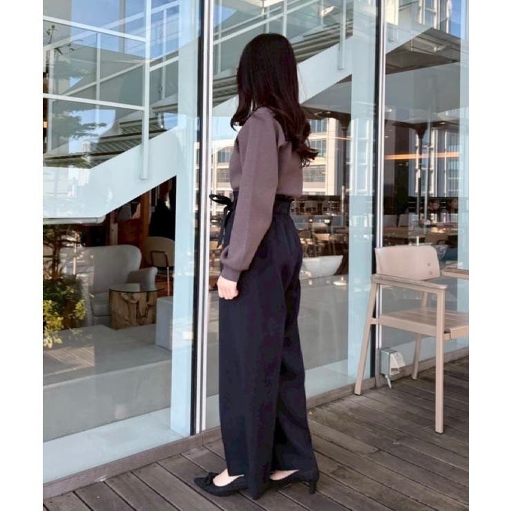 【洗える・通勤】レース ドッキング ニット | Couture brooch | 詳細画像28 