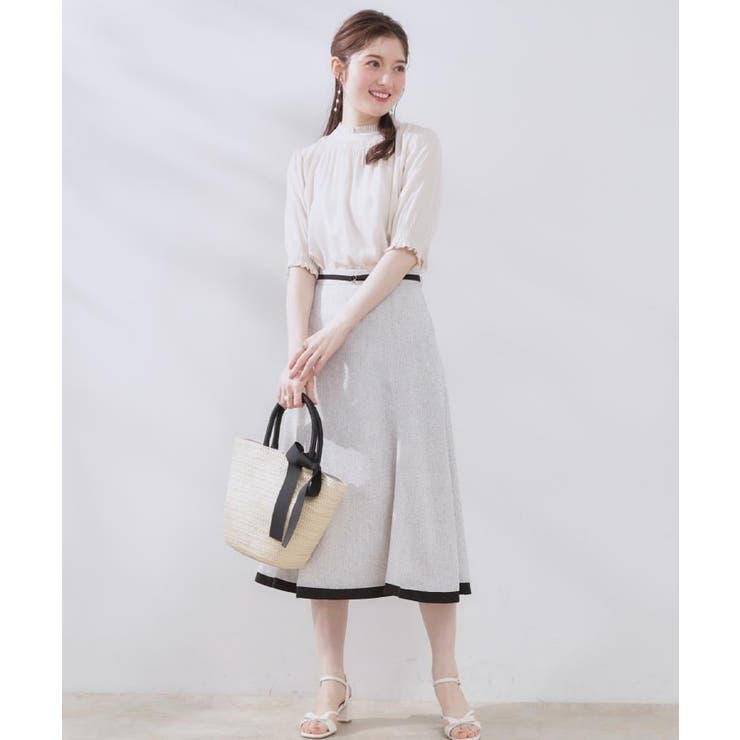 【SS～LLサイズ・二の腕カバー・通勤】RTピケシャーリングブラウス | Couture brooch | 詳細画像9 