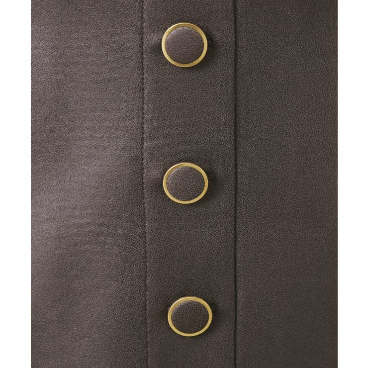 【体のラインを拾いにくい・お仕事にも】マシュマロスエード調タイト | Couture brooch | 詳細画像34 