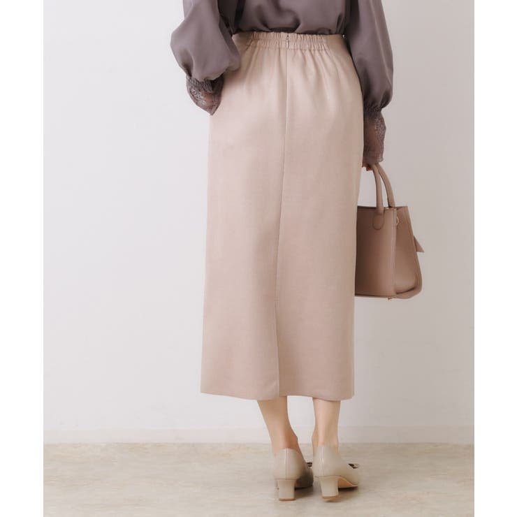 【体のラインを拾いにくい・お仕事にも】マシュマロスエード調タイト | Couture brooch | 詳細画像29 