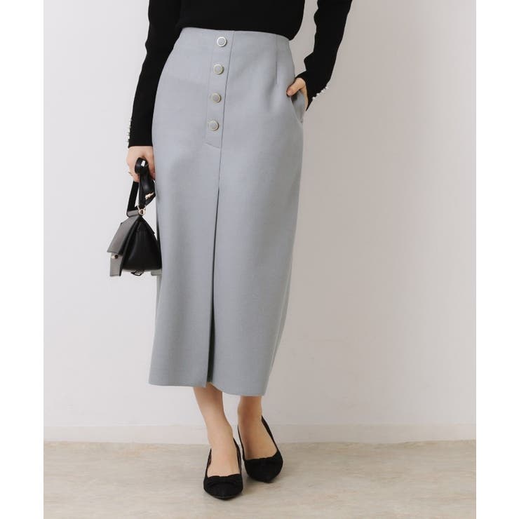 【体のラインを拾いにくい・お仕事にも】マシュマロスエード調タイト | Couture brooch | 詳細画像17 