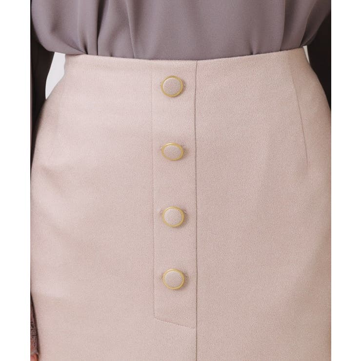 【体のラインを拾いにくい・お仕事にも】マシュマロスエード調タイト | Couture brooch | 詳細画像40 