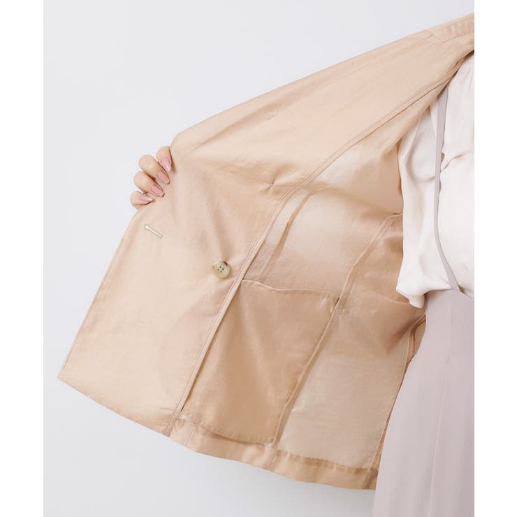 【オシャレな透け感・通勤】シアージャケット | Couture brooch | 詳細画像46 