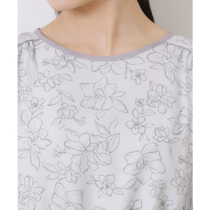 柄アソートプリントワンピース | Couture brooch | 詳細画像26 