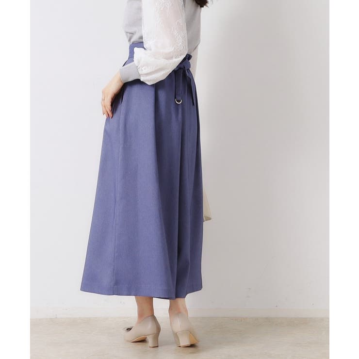 【きれいめ・大人カジュアル・通勤】デニムライクスカンツ | Couture brooch | 詳細画像6 