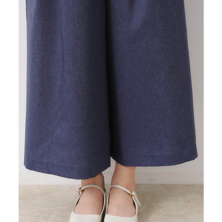 【きれいめ・大人カジュアル・通勤】デニムライクスカンツ | Couture brooch | 詳細画像37 