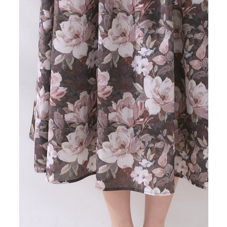 【きれいめ・通勤】細リボン付きパレットボイルスカート | Couture brooch | 詳細画像51 