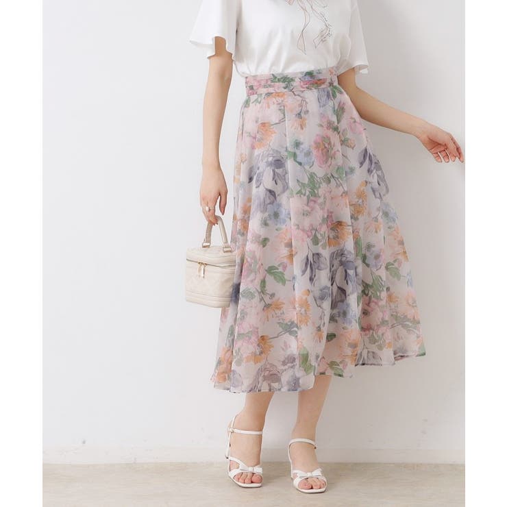 【一枚で着映える・華やか・上品】Summerオーガンフルールスカート | Couture brooch | 詳細画像25 