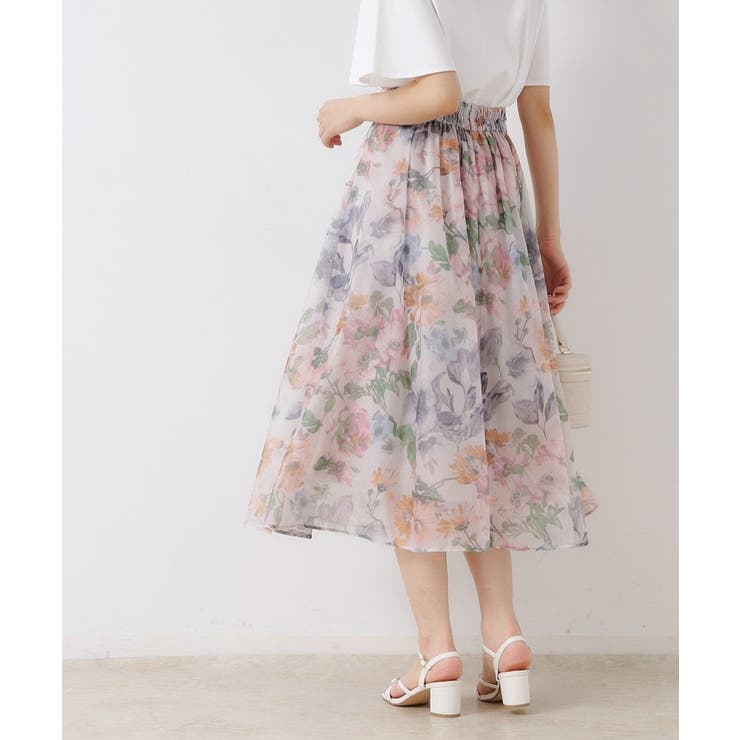 【一枚で着映える・華やか・上品】Summerオーガンフルールスカート | Couture brooch | 詳細画像26 