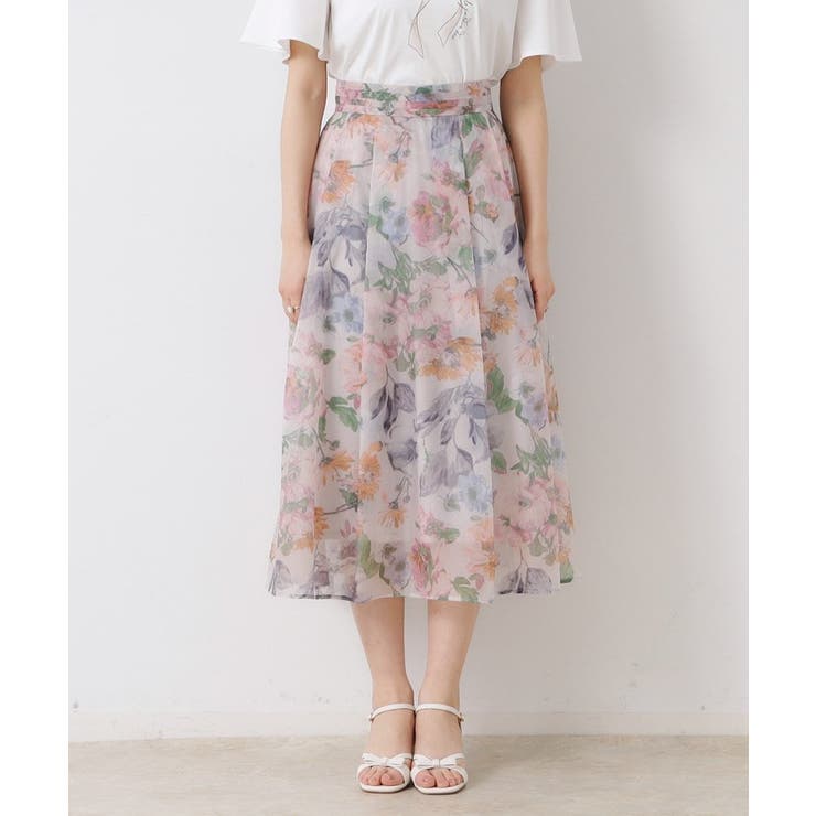 【一枚で着映える・華やか・上品】Summerオーガンフルールスカート | Couture brooch | 詳細画像39 