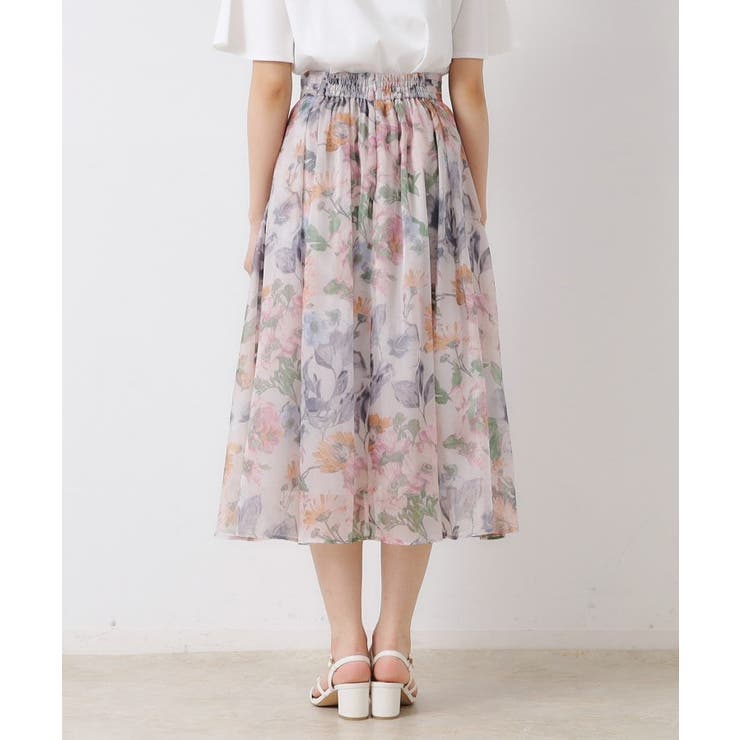 【一枚で着映える・華やか・上品】Summerオーガンフルールスカート | Couture brooch | 詳細画像41 