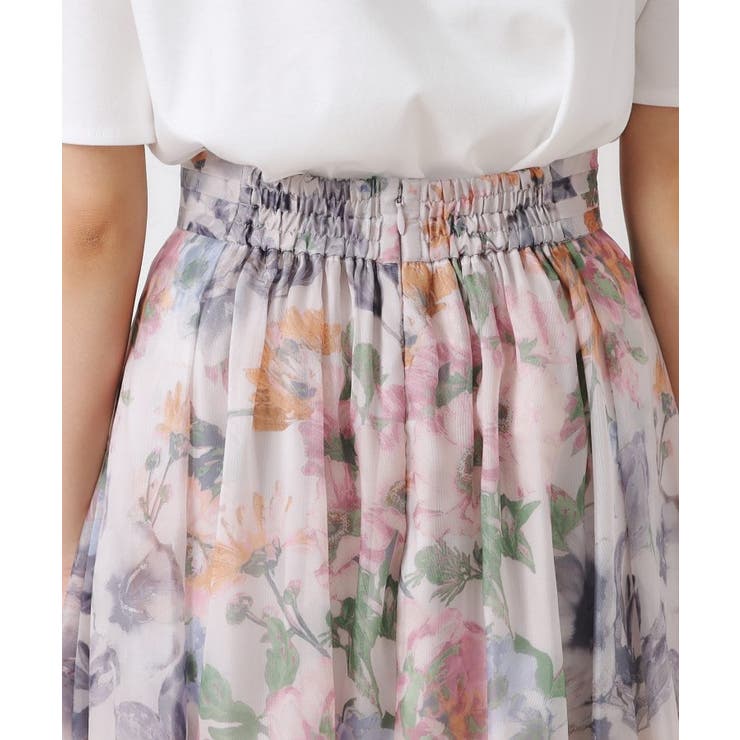 【一枚で着映える・華やか・上品】Summerオーガンフルールスカート | Couture brooch | 詳細画像43 