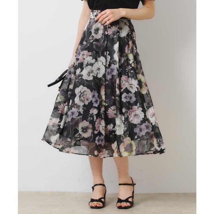 【一枚で着映える・華やか・上品】Summerオーガンフルールスカート | Couture brooch | 詳細画像15 