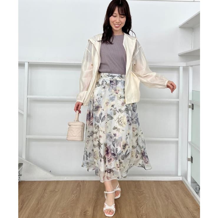 【一枚で着映える・華やか・上品】Summerオーガンフルールスカート | Couture brooch | 詳細画像8 