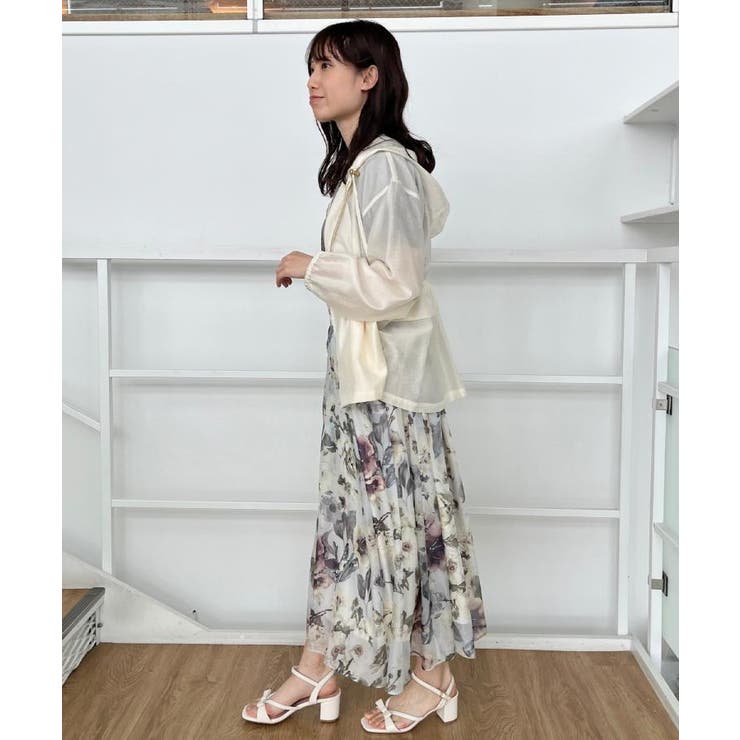 【一枚で着映える・華やか・上品】Summerオーガンフルールスカート | Couture brooch | 詳細画像9 