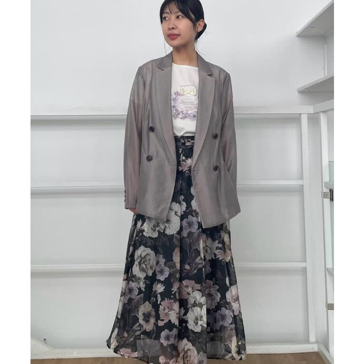 【一枚で着映える・華やか・上品】Summerオーガンフルールスカート | Couture brooch | 詳細画像19 